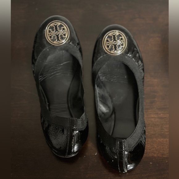 Black Tory Burch Flats - Picture 4 of 7